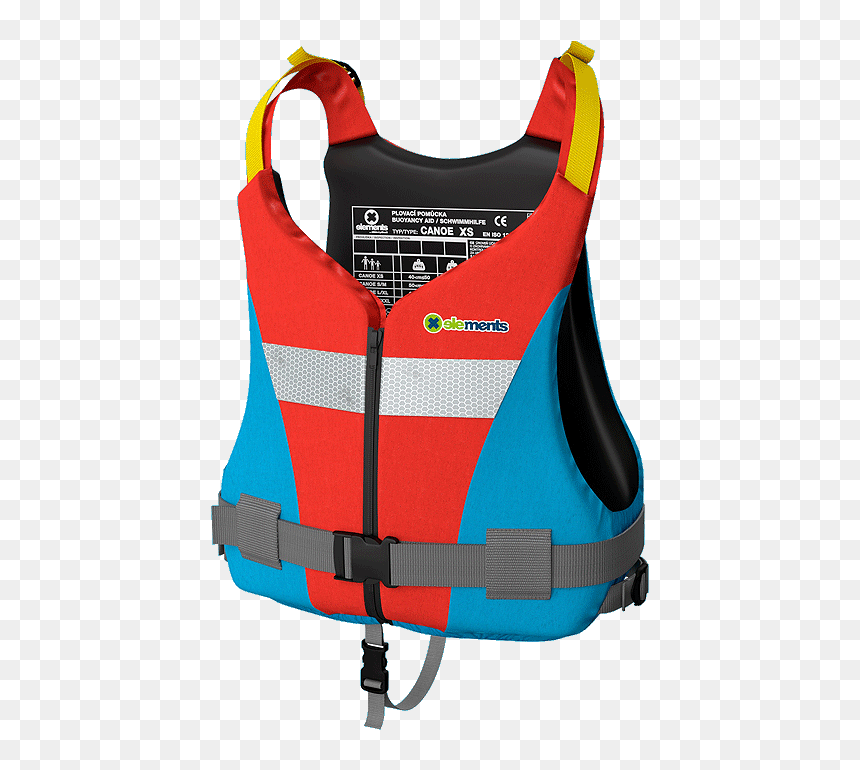 Plovací Vesta - Elements Canoe Plus, HD Png Download - life jacket png