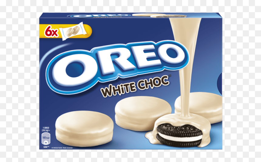 Oreo White Choc Pack - Oreo White Choc 246g, HD Png Download - white chocolate png