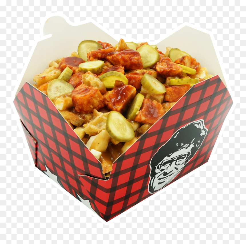 Smoke's Poutinerie Chicken And Waffle, HD Png Download - poutine png