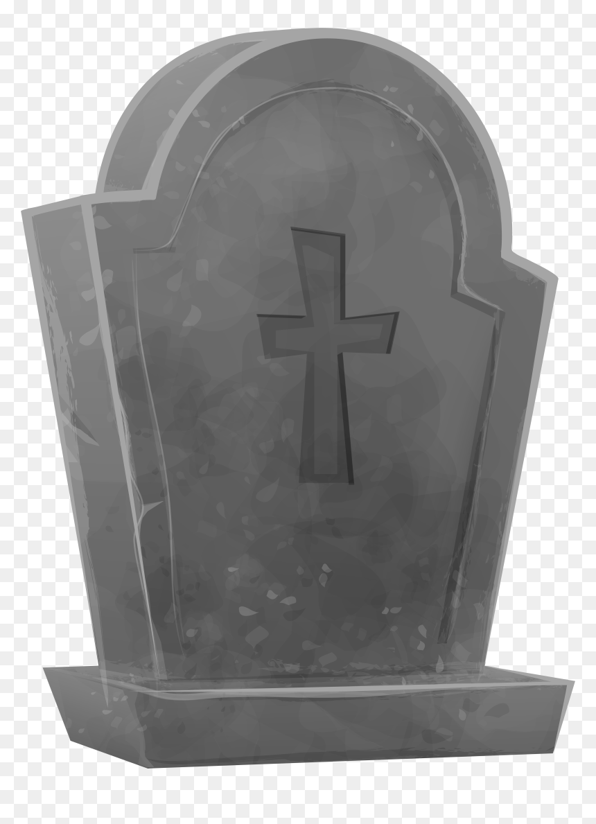 Clipart Halloween Grave, HD Png Download - blank gravestone png