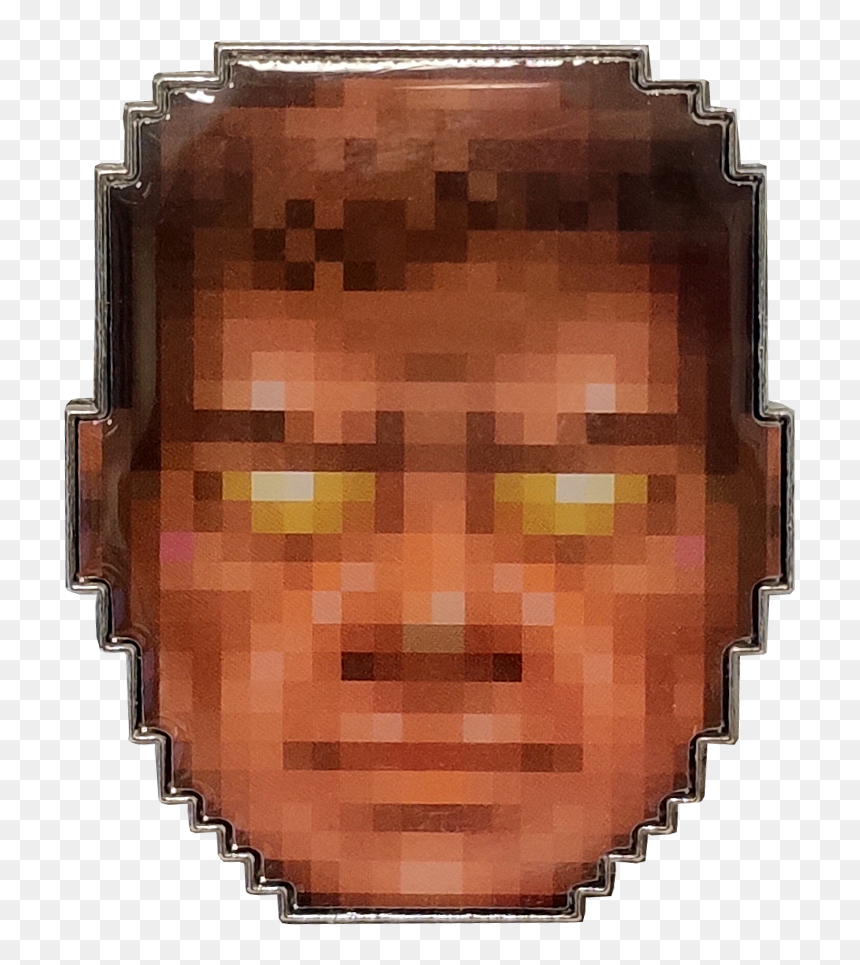 Tulip Pixel Art, HD Png Download - doomguy face png