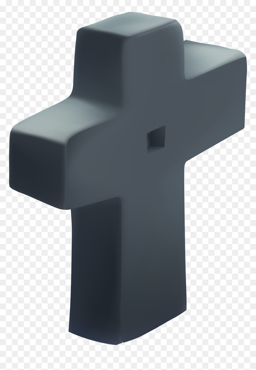 Tombstone Png Clip Art - Cross, Transparent Png - blank gravestone png