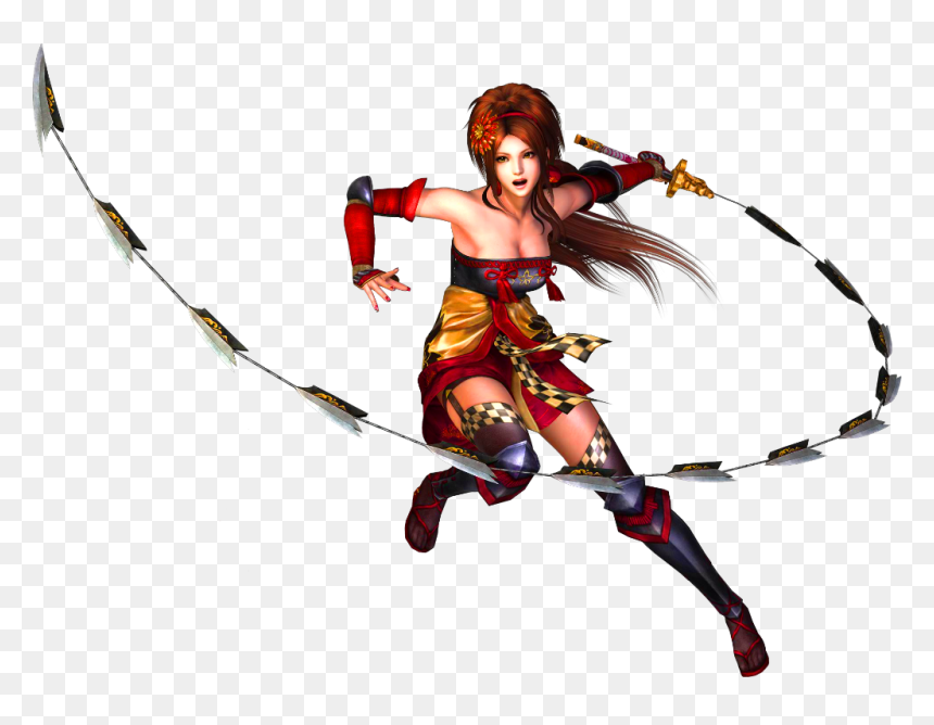 Kaihime From Samurai Warriors 3, HD Png Download - elsa hosk png