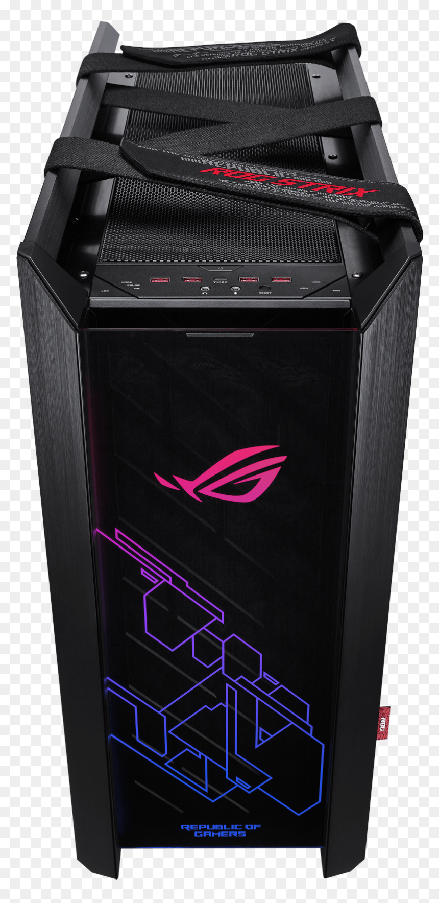 Asus Rog Strix Helios Case, HD Png Download - helios bust png