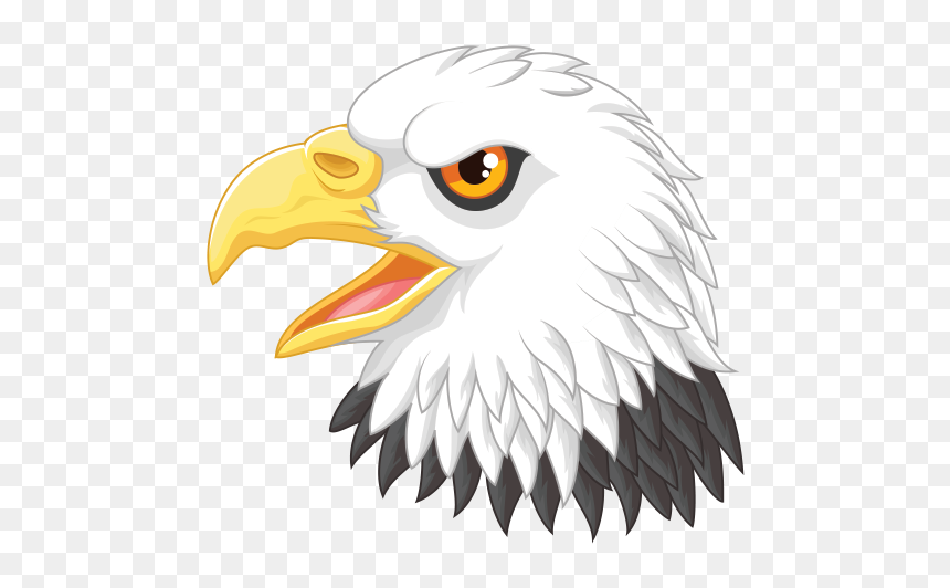 Clip Art Printed Vinyl Stickers Factory, HD Png Download - eagle face png