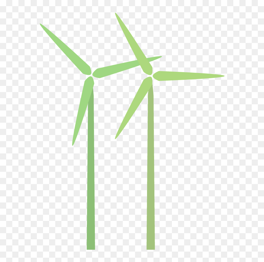 Wind-farm - Wind Turbine, HD Png Download - windmills png