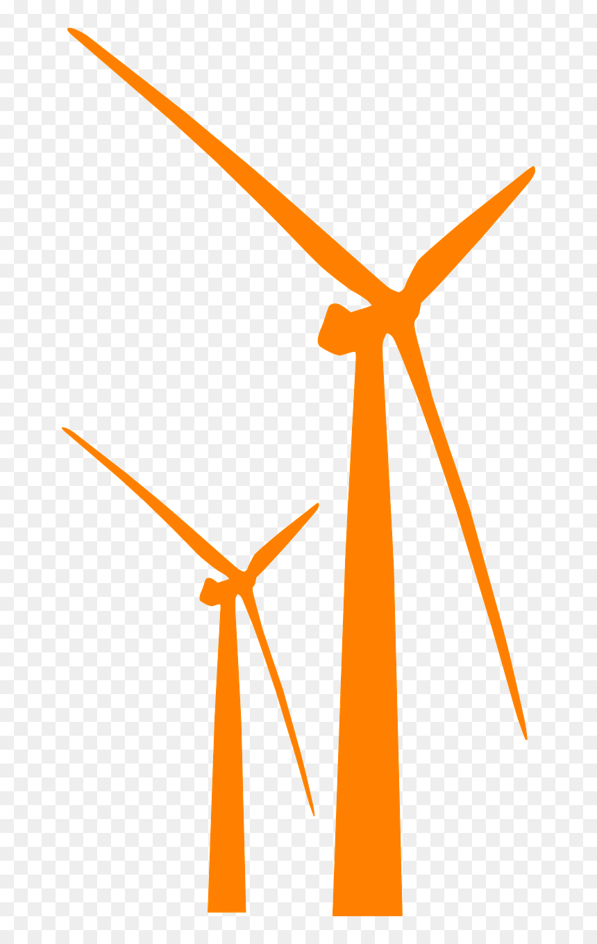 Wind Turbine Clip Art, HD Png Download - windmills png