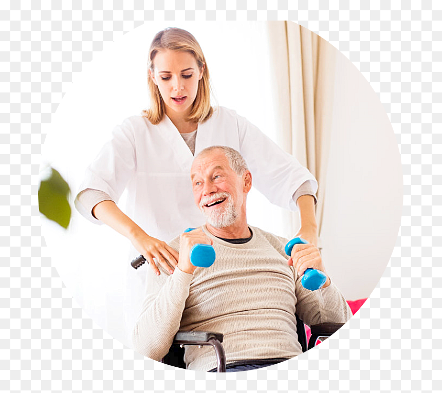 Home Care In The United States, HD Png Download - old man sitting png