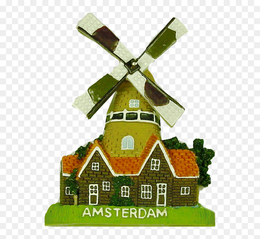 Transparent Windmills Png - Amsterdam Windmill Magnet, Png Download - windmills png