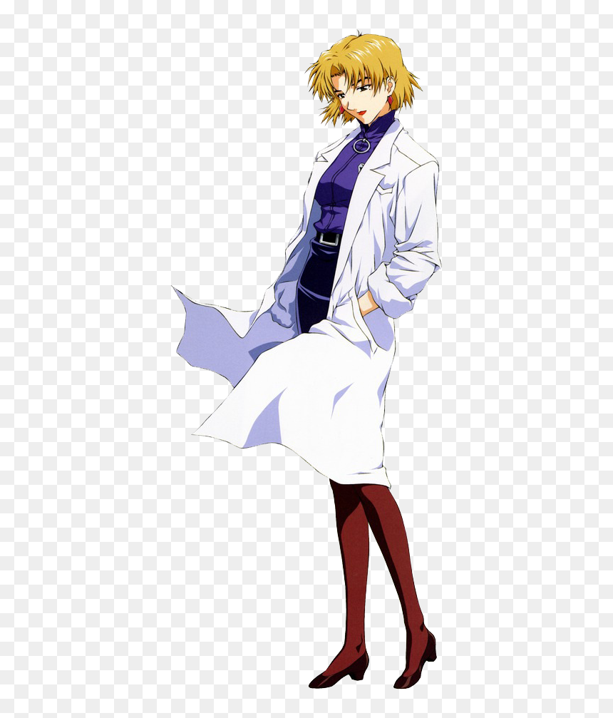Ritsuko Akagi - Ritsuko Akagi Png, Transparent Png - makise kurisu png