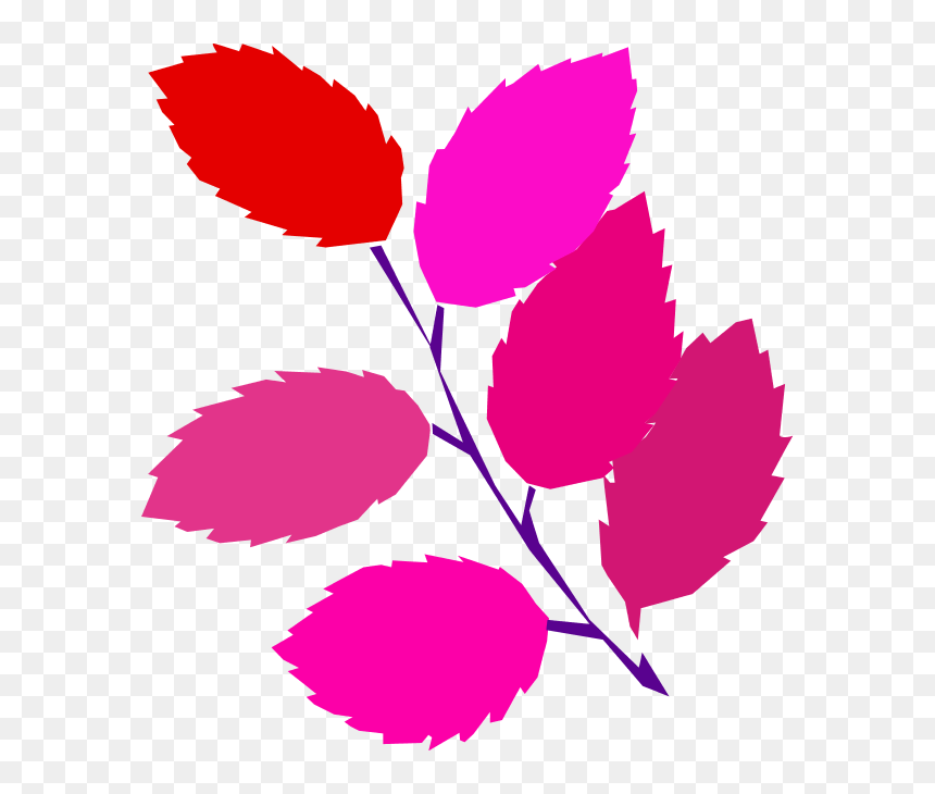 Transparent Flower Leaf Clipart - Blue Leaves Clip Art, HD Png Download - spring clip art png