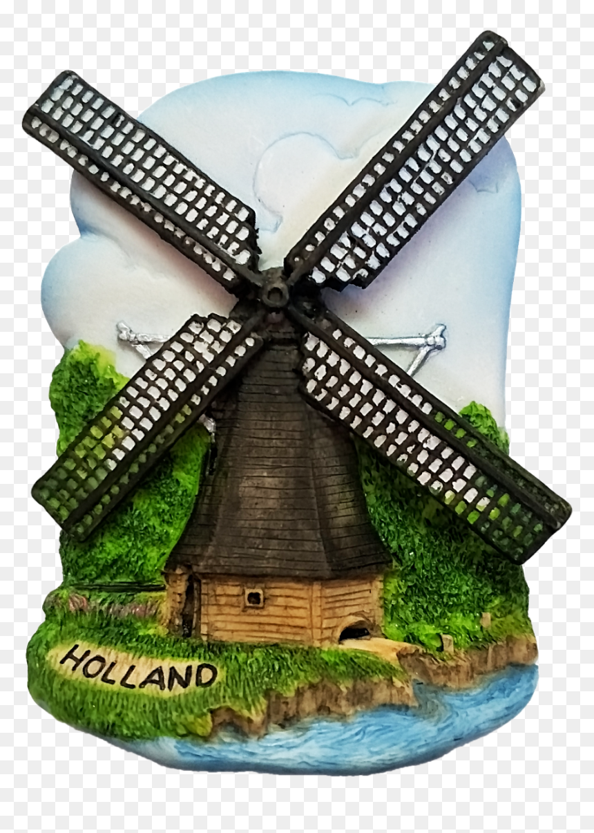 Magnes Na Lodówkę Holandia, HD Png Download - windmills png