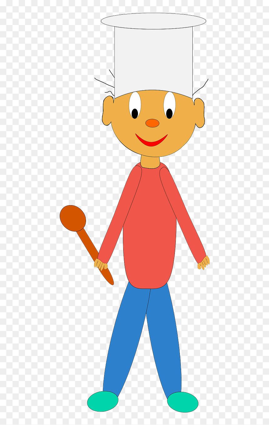 Cartoon Cook, HD Png Download - chef cartoon png