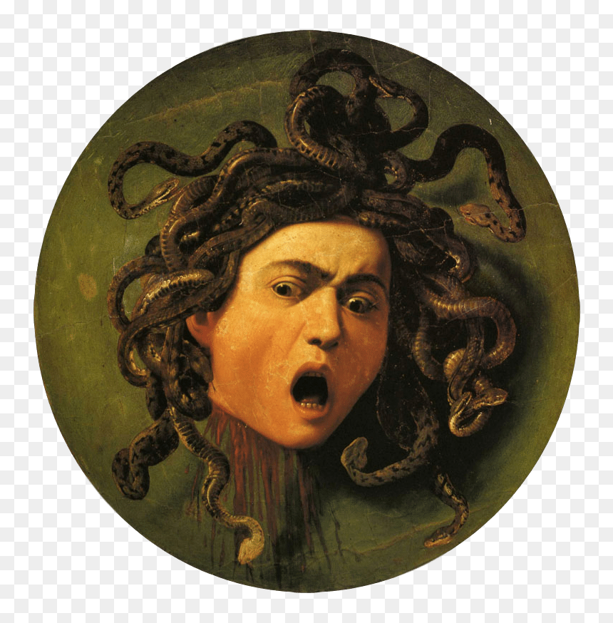 Transparent Taylor Swift Head Png - Caravaggio Medusa Transparent Background, Png Download - taylor swift head png