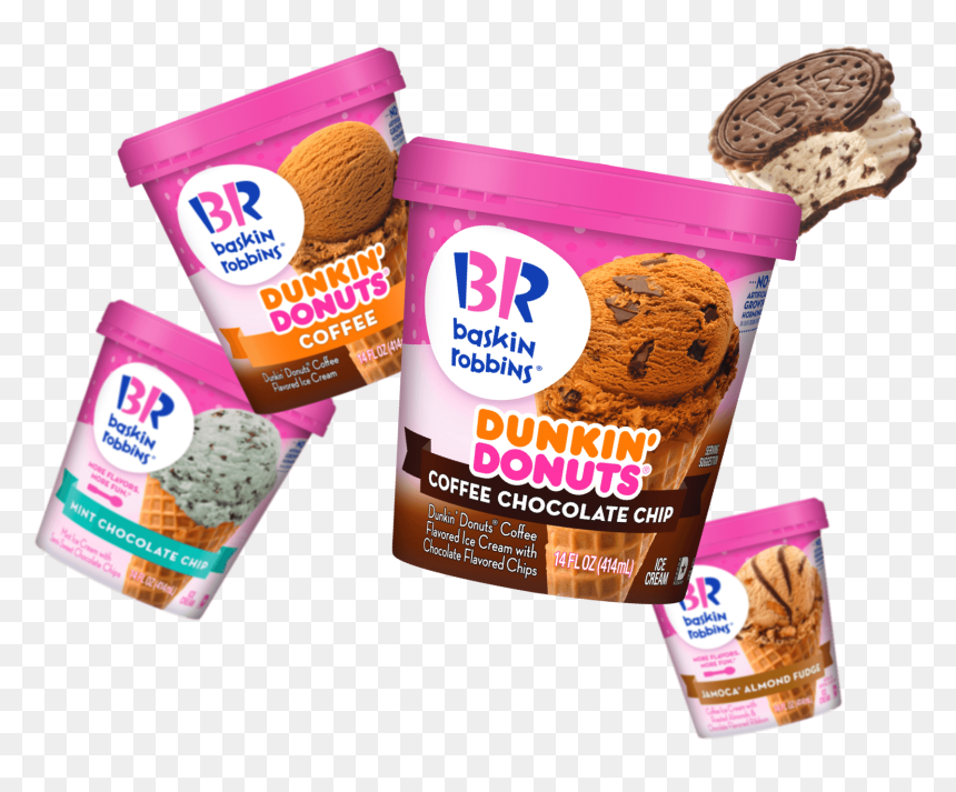Boardwalk Frozen Treats - Baskin Robbins Ice Cream 14 Oz, HD Png Download - boardwalk png