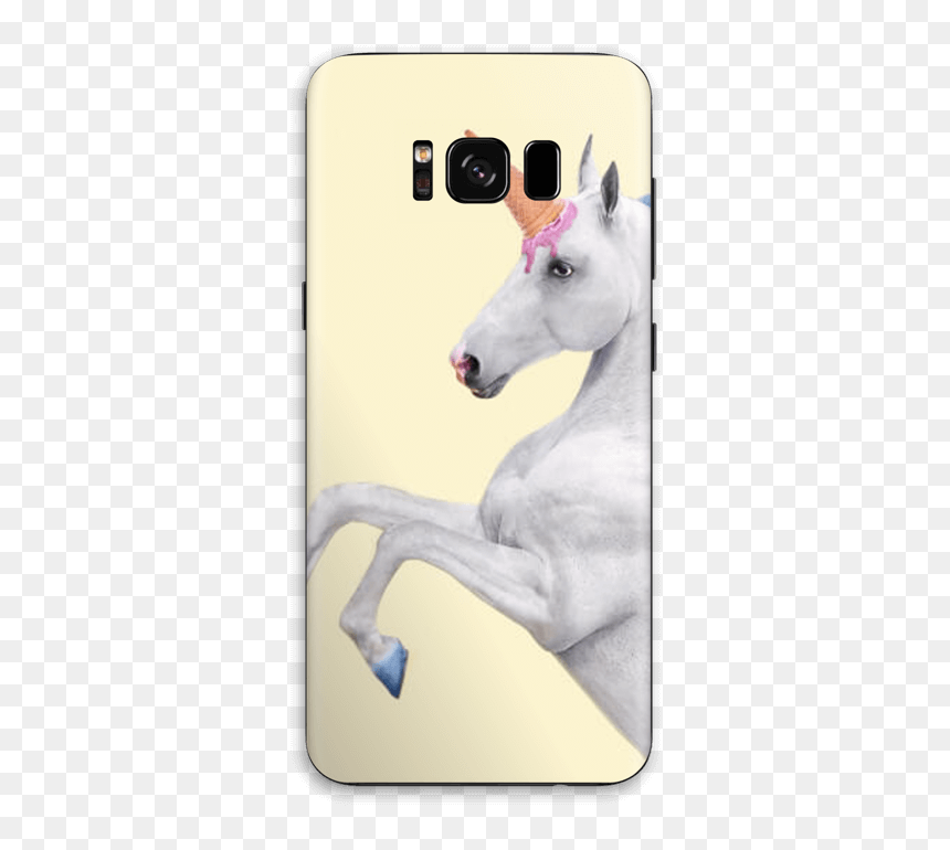 Skin Galaxy S8 - Единорог Лошадь, HD Png Download - unicorn ears png