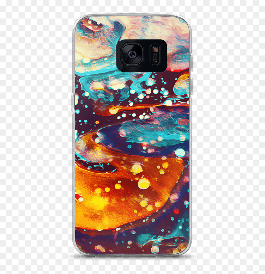 Abstract Painting Samsung Case - Shirt, HD Png Download - abstract painting png