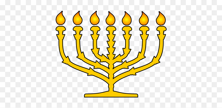 Design, HD Png Download - hanukkah menorah png