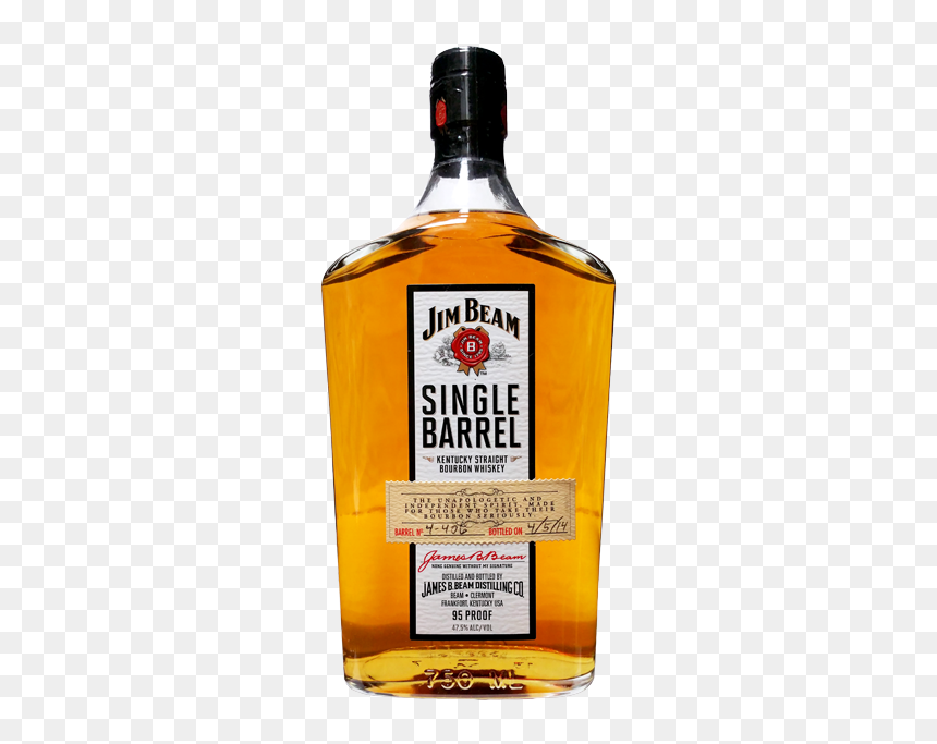 Jim Beam Single Barrel 95 Proof, HD Png Download - jim beam png