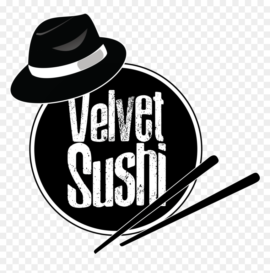 Velvet Sushi Jazz Band Website Design Logo - Illustration, HD Png Download - jazz band png