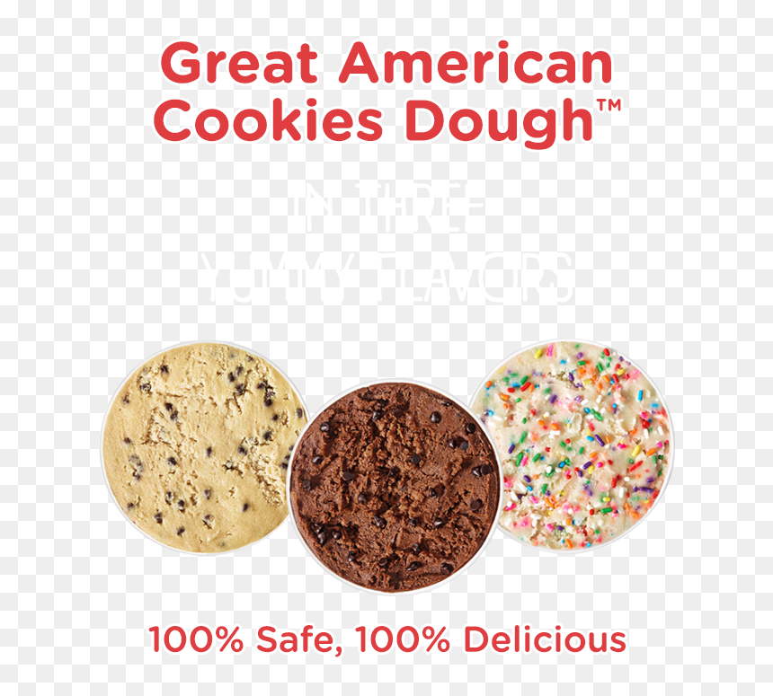 Great American Cookie Dough - European Road Safety Charter, HD Png Download - cookie dough png