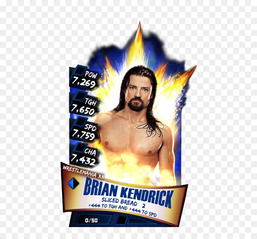 Wwe Supercard Wrestlemania 33, HD Png Download - brian kendrick png
