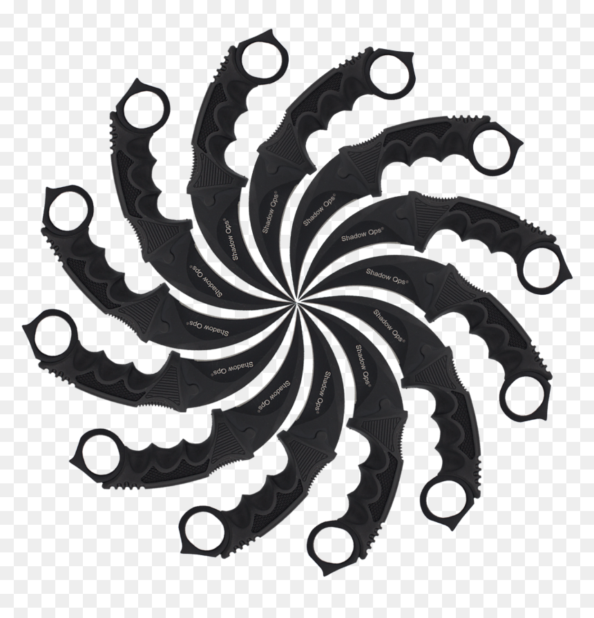 12 Pcs - Logo Karambit Vector, HD Png Download - karambit fade png