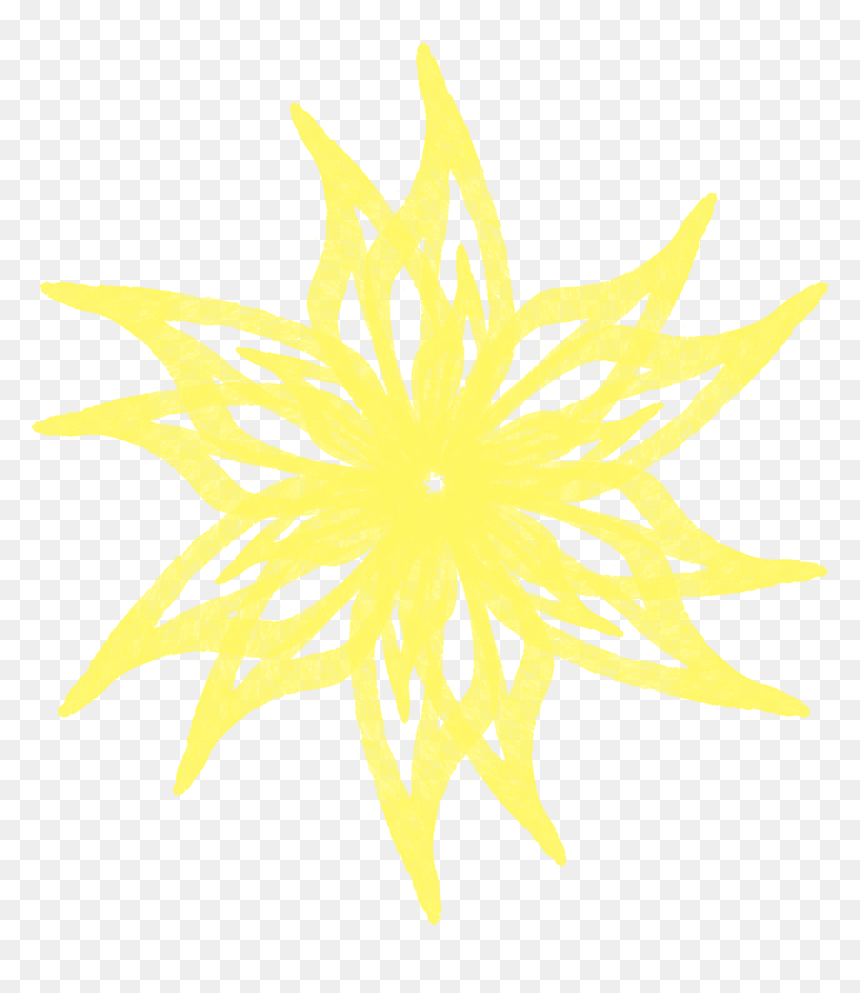 Simple Stylish Fresh Watercolor Flower Png And Psd - Motif, Transparent Png - simple flower png