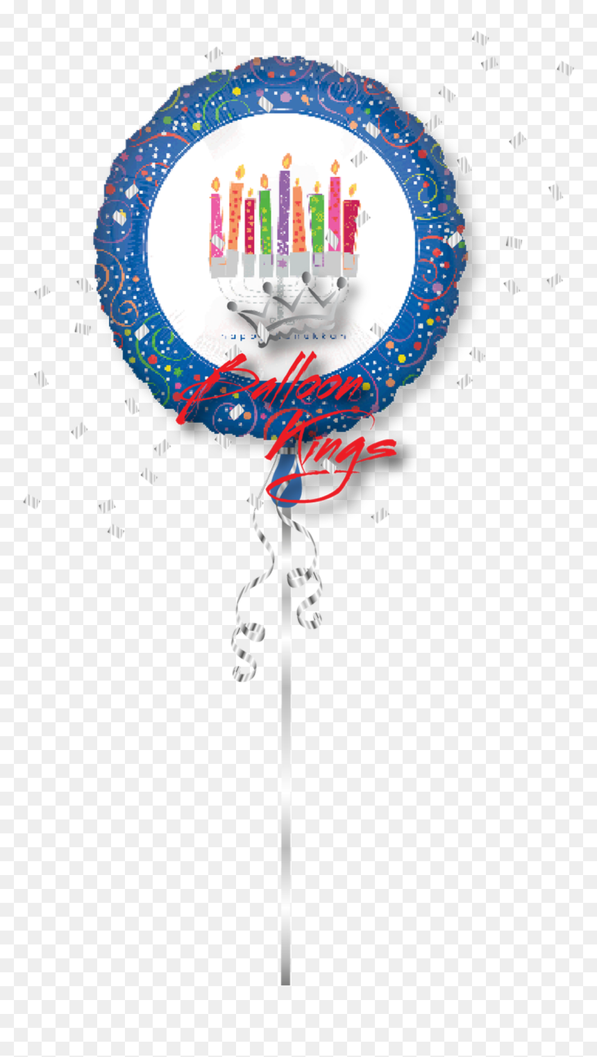 Happy Hanukkah Menorah - Emblem, HD Png Download - hanukkah menorah png