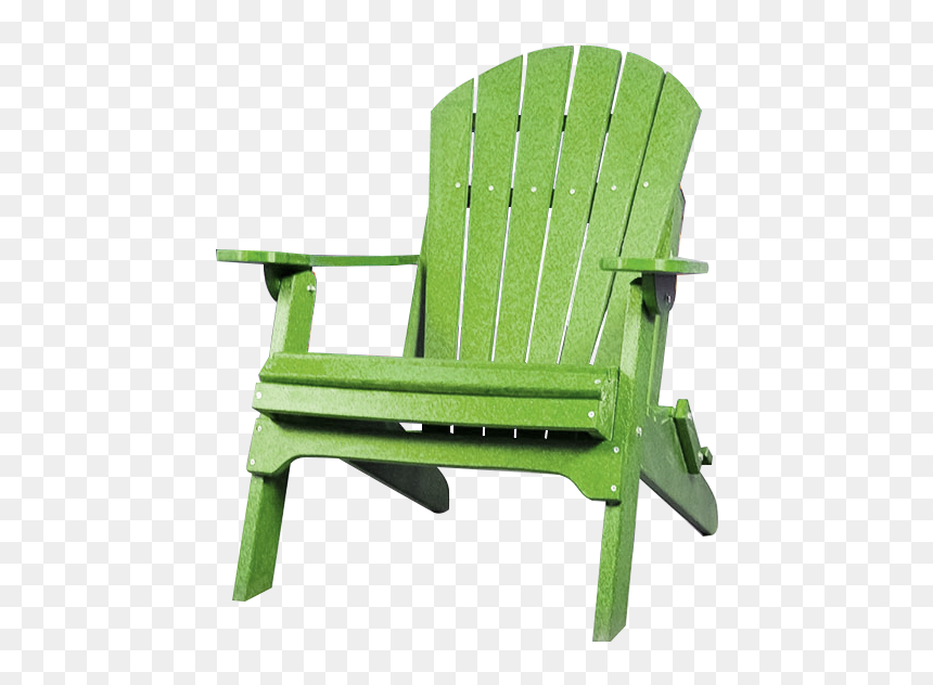 Amish Adirondack Poly Chair, HD Png Download - adirondack chair png