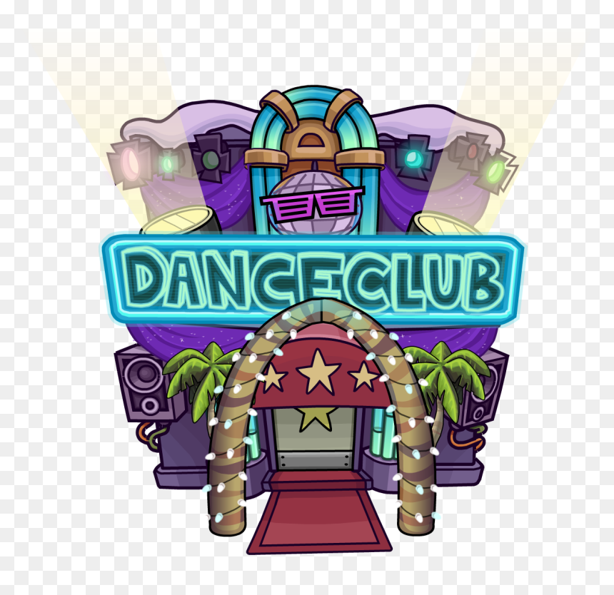 Transparent Game Night Clipart - Cartoon, HD Png Download - night club png