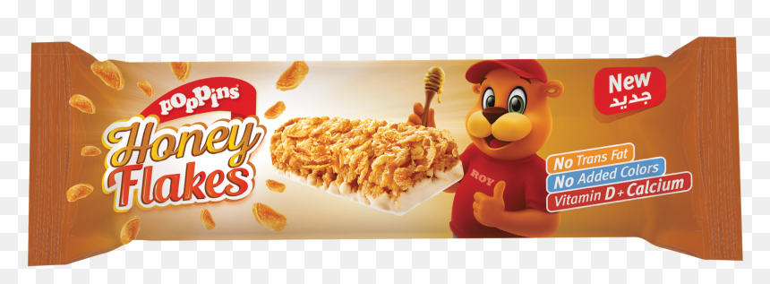 Poppins Honey Flakes, HD Png Download - frosted flakes png