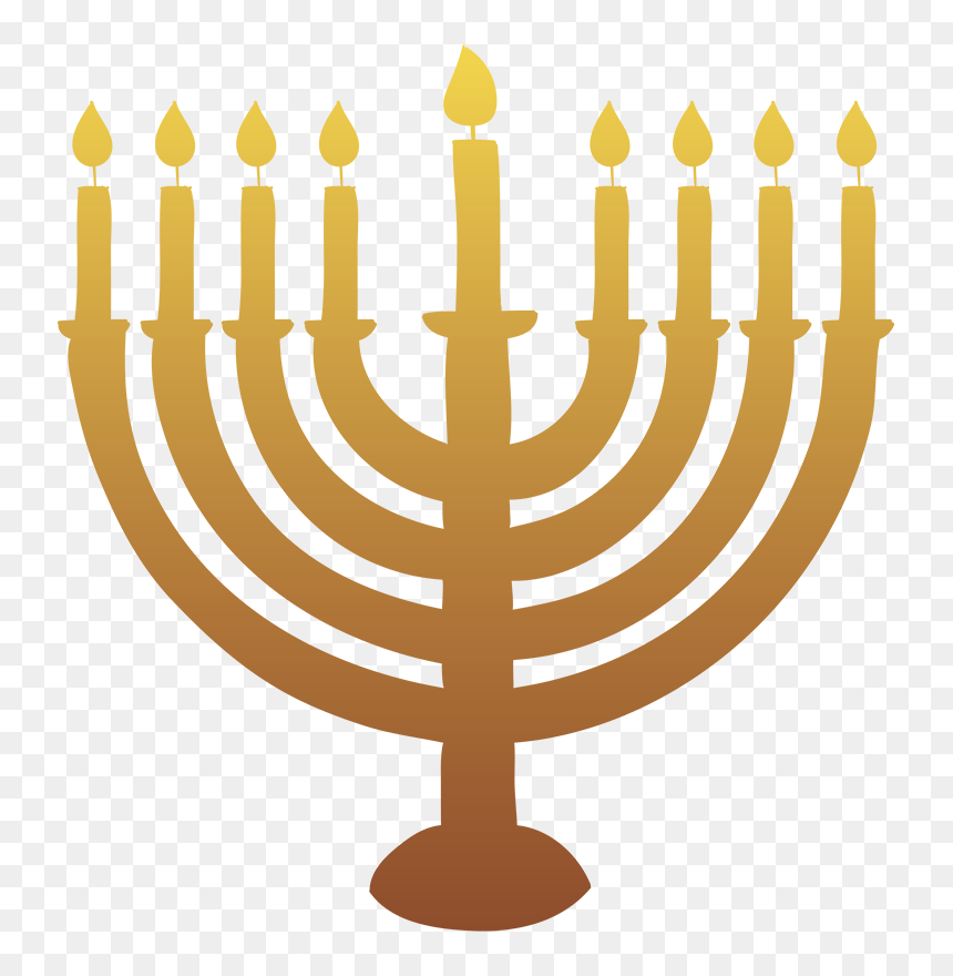 Hanukkah, HD Png Download - hanukkah menorah png
