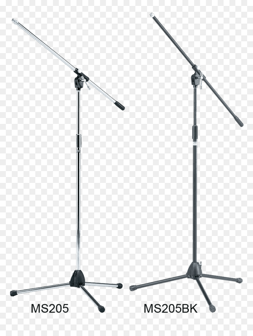 Tama Ms205 Microphone Boom Stand - Boom Mic Stand Tama, HD Png Download - microphone on stand png