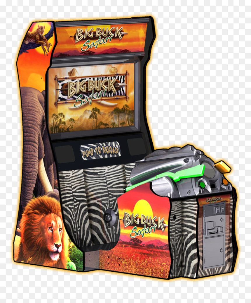 Transparent Safari Hunter Clipart - Big Buck Safari Arcade, HD Png Download - alex hunter png