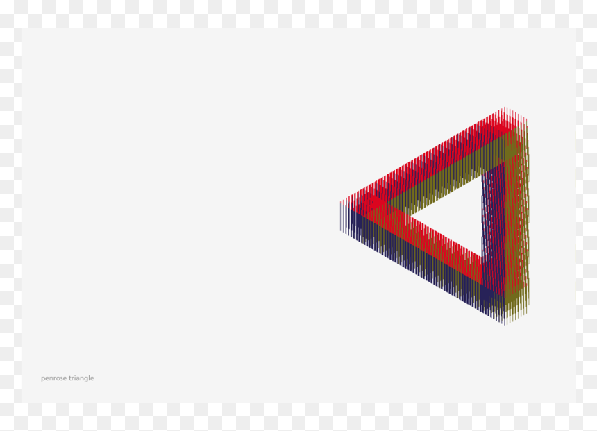 Triangle, HD Png Download - penrose triangle png