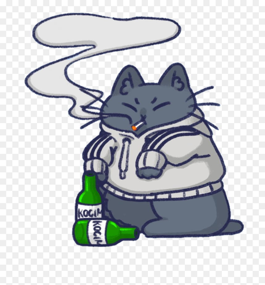 Slav Cat Cute Art, HD Png Download - slav png