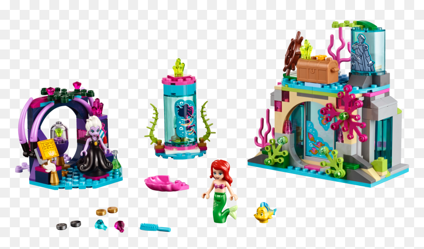 Lego Princess Ariel Ursula, HD Png Download - princess ariel png