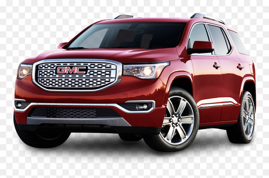 Transparent Gmc Png - 2019 Acadia Denali Red, Png Download - 2017 gmc acadia png
