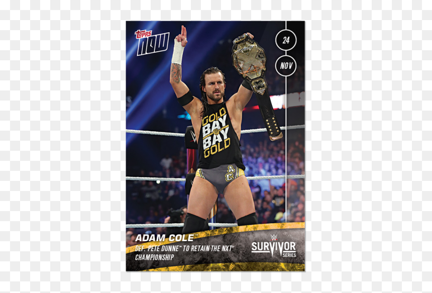 Adam Cole™ Def - Poster, HD Png Download - pete dunne png
