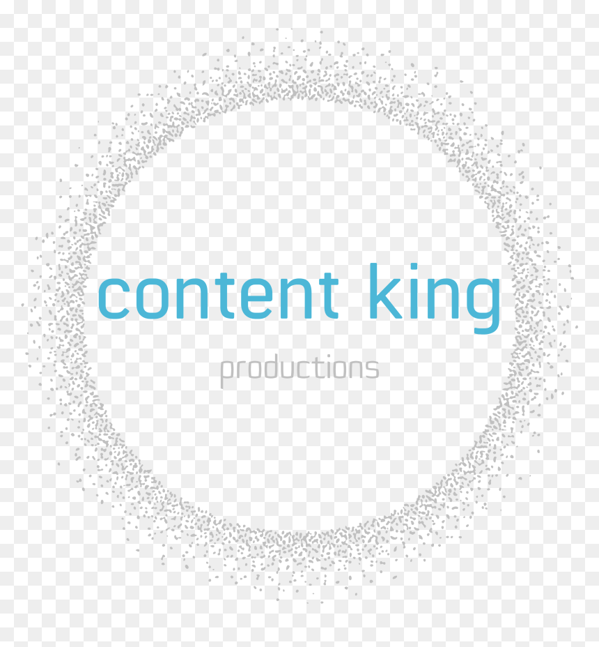 Content King Productions Logo - Circle, HD Png Download - video production png