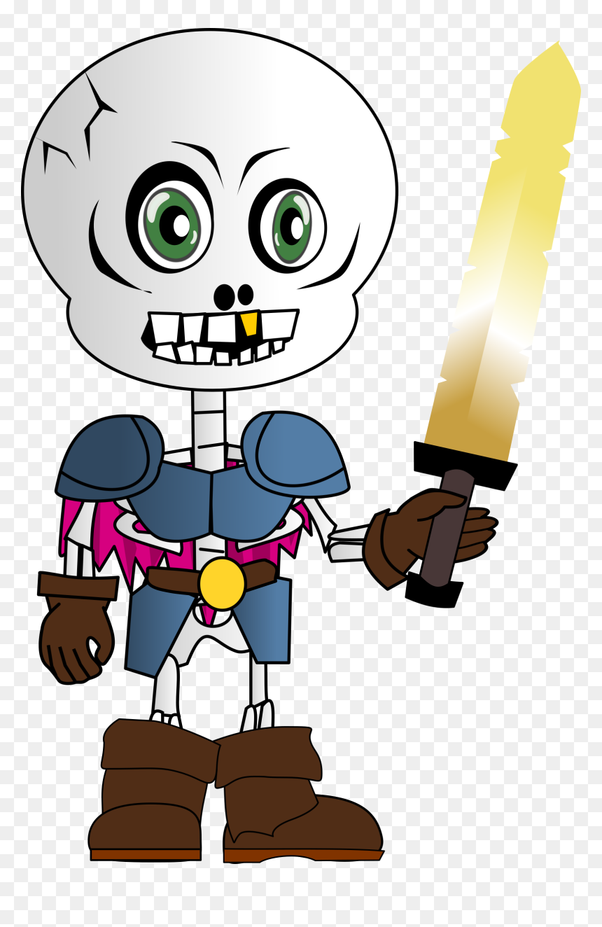 Recreation,toy,art - Skeleton Cartoon, HD Png Download - cartoon skeleton png