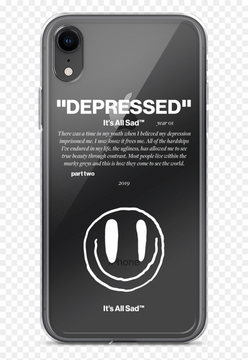Iphone Xr Depressing Cases, HD Png Download - sad people png