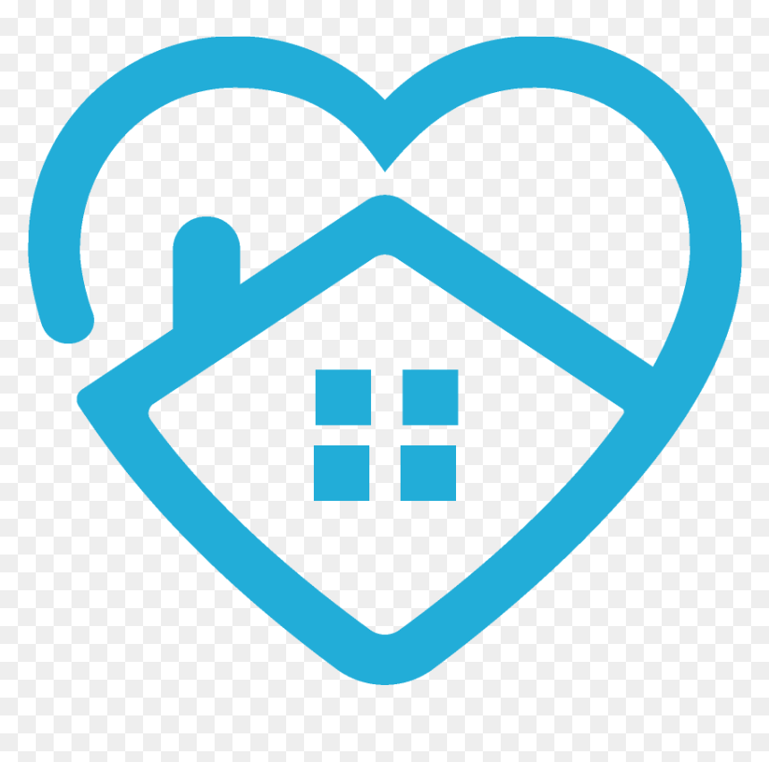 Creative Care Home Brand, HD Png Download - teal heart png