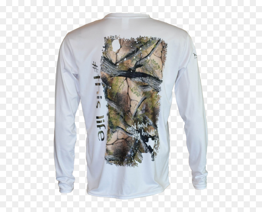 Long-sleeved T-shirt, HD Png Download - mesquite tree png