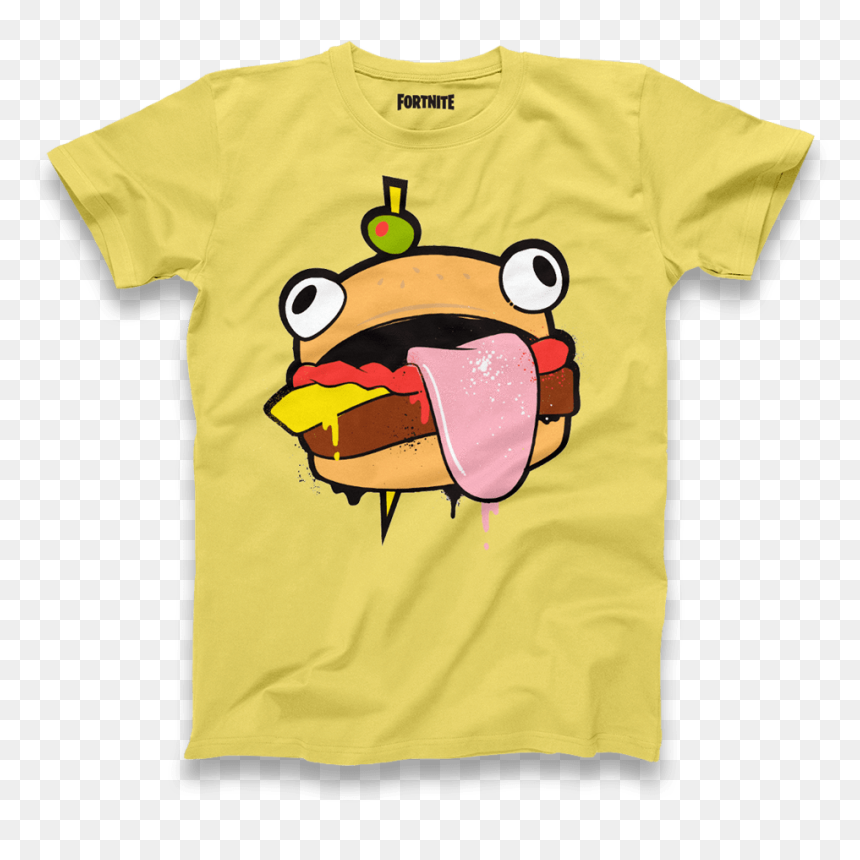 Lil Whip Fortnite T Shirt, HD Png Download - cartoon burger png