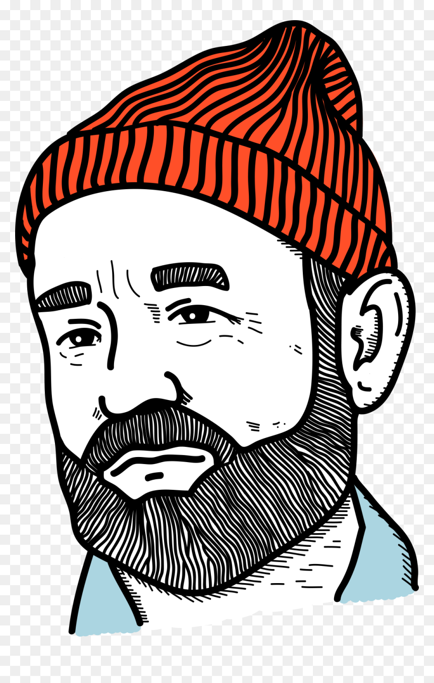 Bill Murray Clipart - Steve Zissou Png, Transparent Png - bill murray png