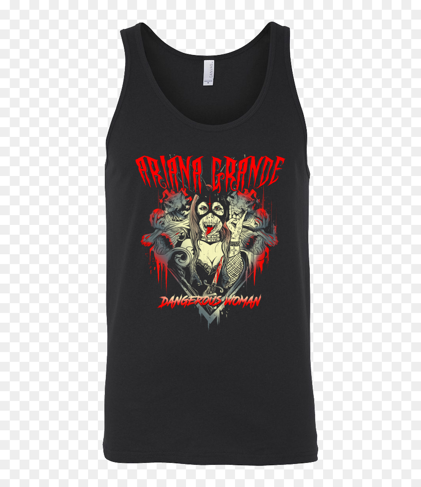 Metal Ariana Grande Top, HD Png Download - ariana grande dangerous woman png