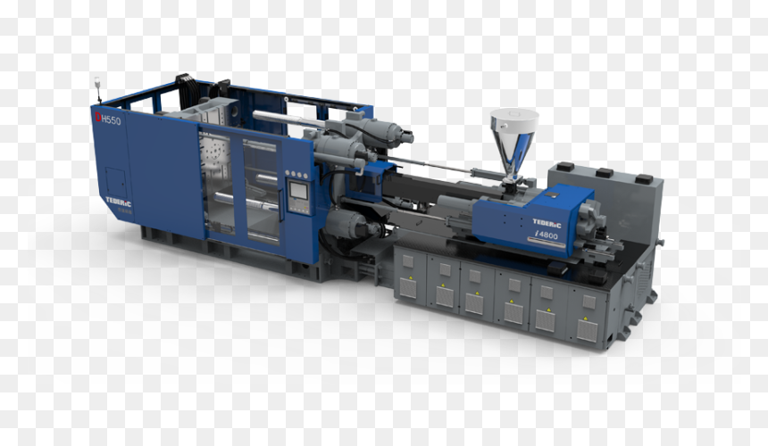 Dh Two Platen Injection Molding Machine - Machine Tool, HD Png Download - molding png