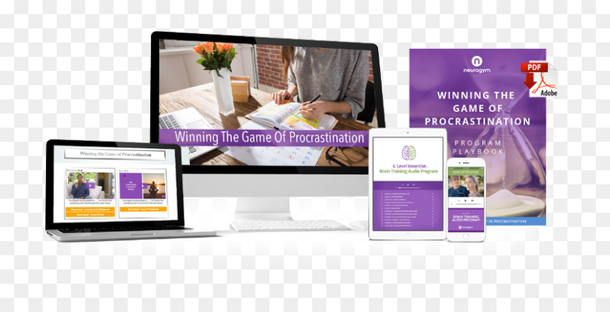 Online Advertising, HD Png Download - procrastination png